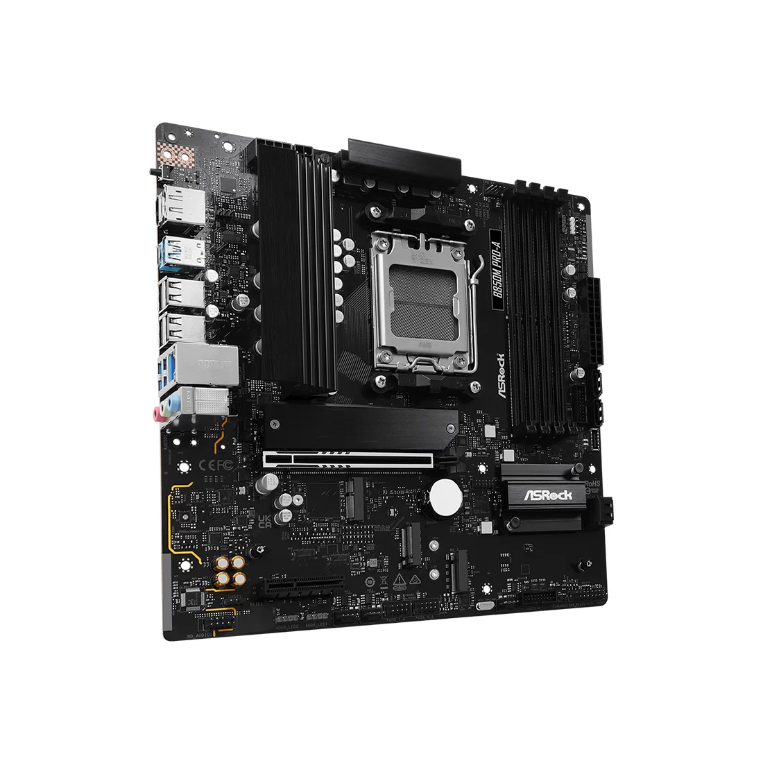 Материнская плата ASRock B850M PRO-A, AM5 – купить недорого с доставкой по Алматы и Казахстану