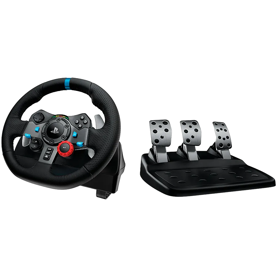 LOGITECH G29 Driving Force Racing Wheel - PC/PS - BLACK - USB – купить недорого с доставкой по Алматы и Казахстану