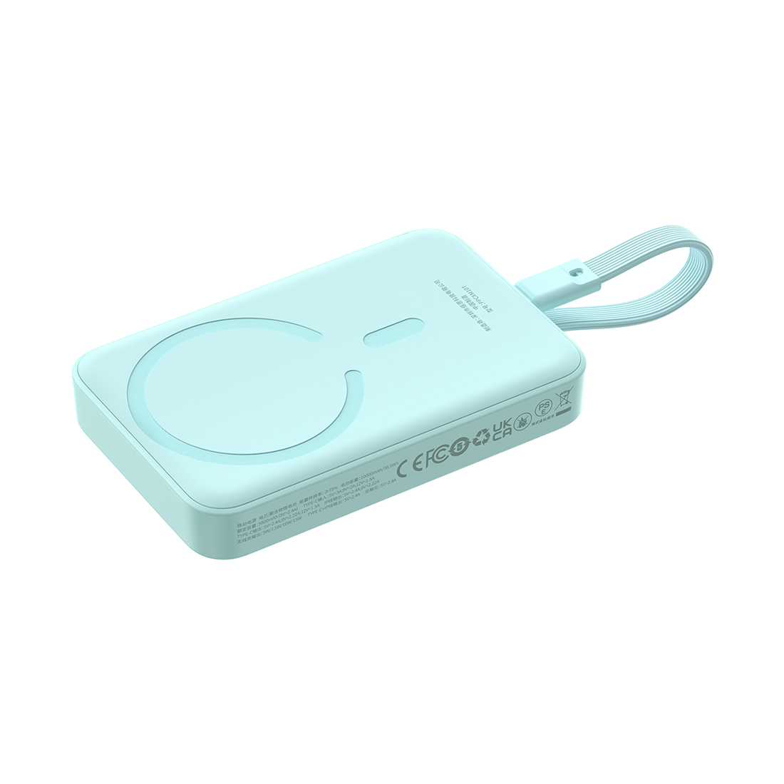 Внешний аккумулятор Baseus Magnetic Mini 10000mAh 30W Blue (P1002210B333-00) – купить недорого с доставкой по Алматы и Казахстану