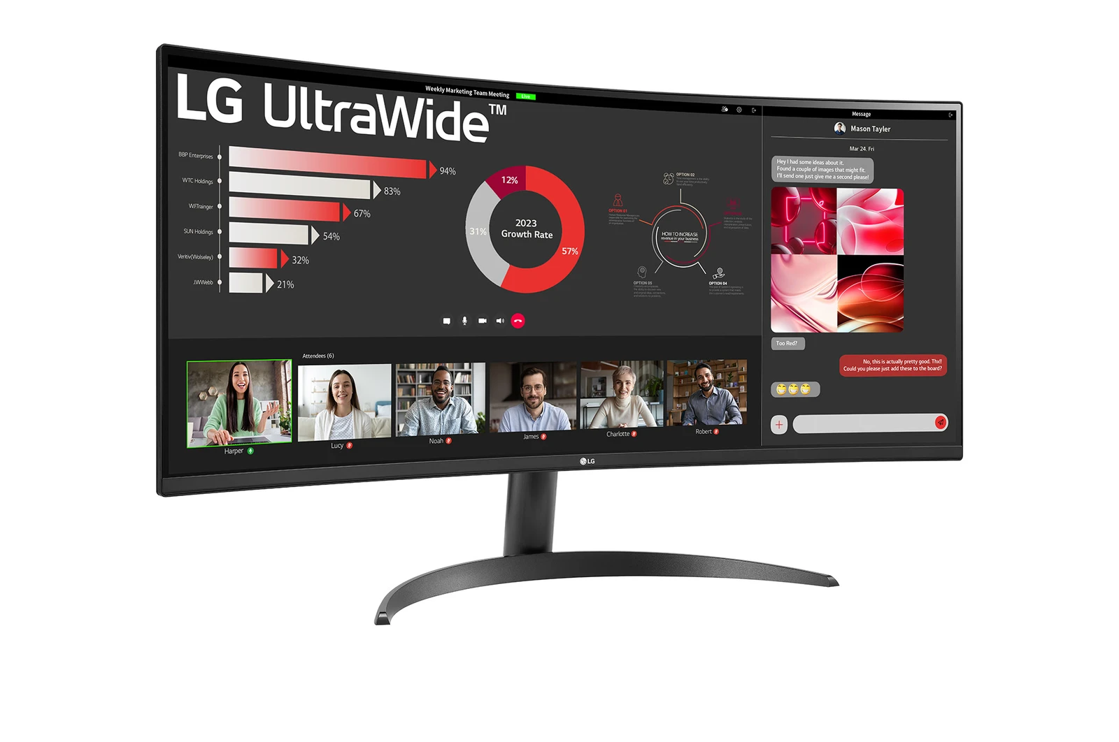 Монитор LG 34WR50QK-B 34