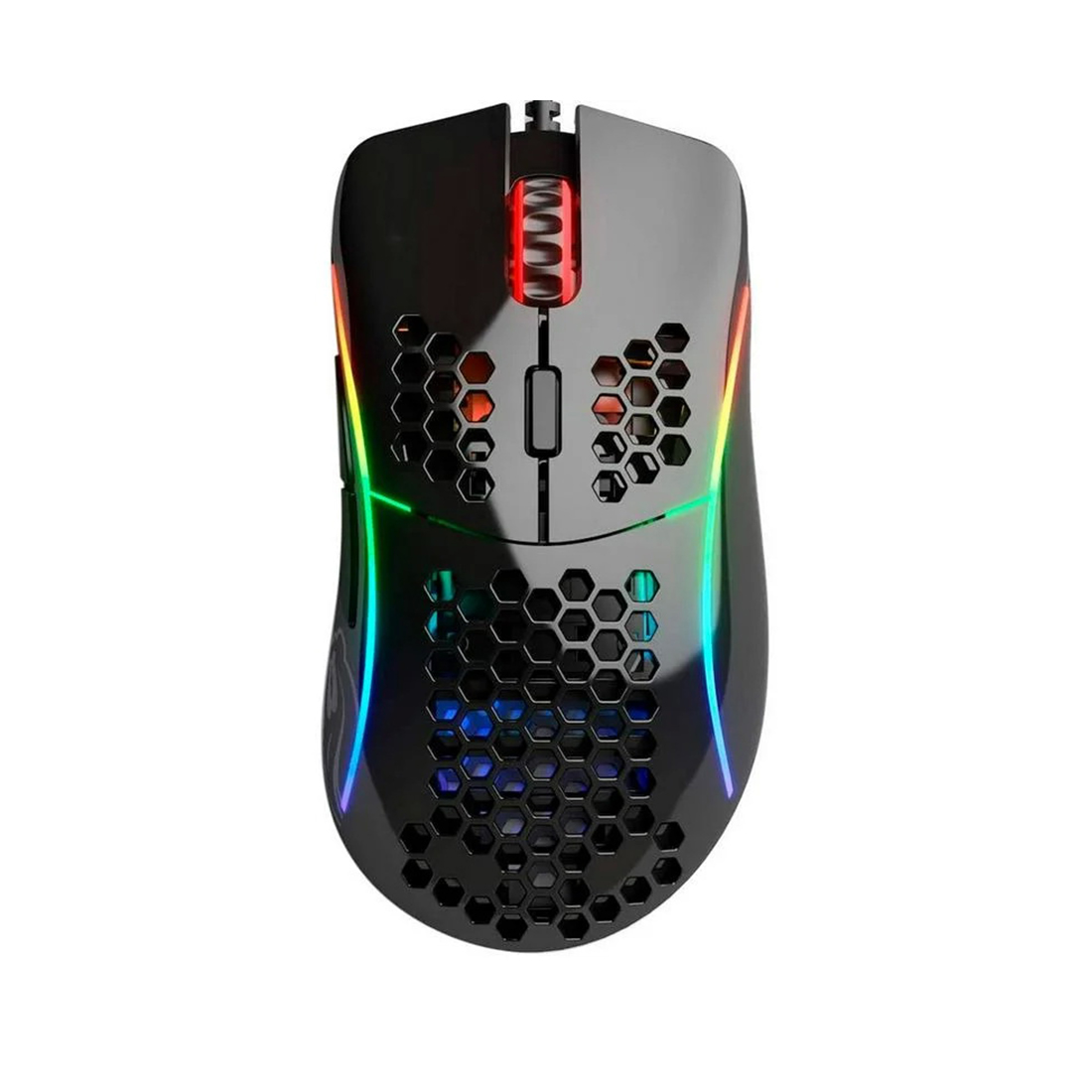 Мышь игровая проводная Glorious Model D- Glossy, 6 кнопок, 12000 dpi, чёрная – купить недорого с доставкой по Алматы и Казахстану