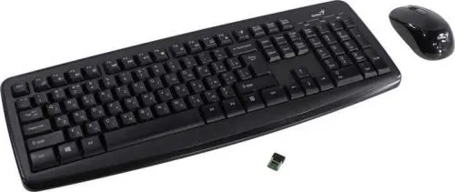 Комплект Genius Smart KM-8100, BLK, KAZ, 2.4GHZ, 31340004411 — купить в Казахстане | neom.kz