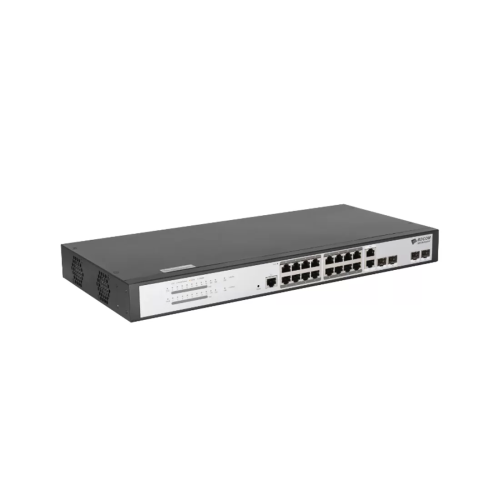 Коммутатор BDCOM S2520-P, 16 портов 1 Гбит/с, PoE, управляемый L2 — купить в Казахстане | neom.kz