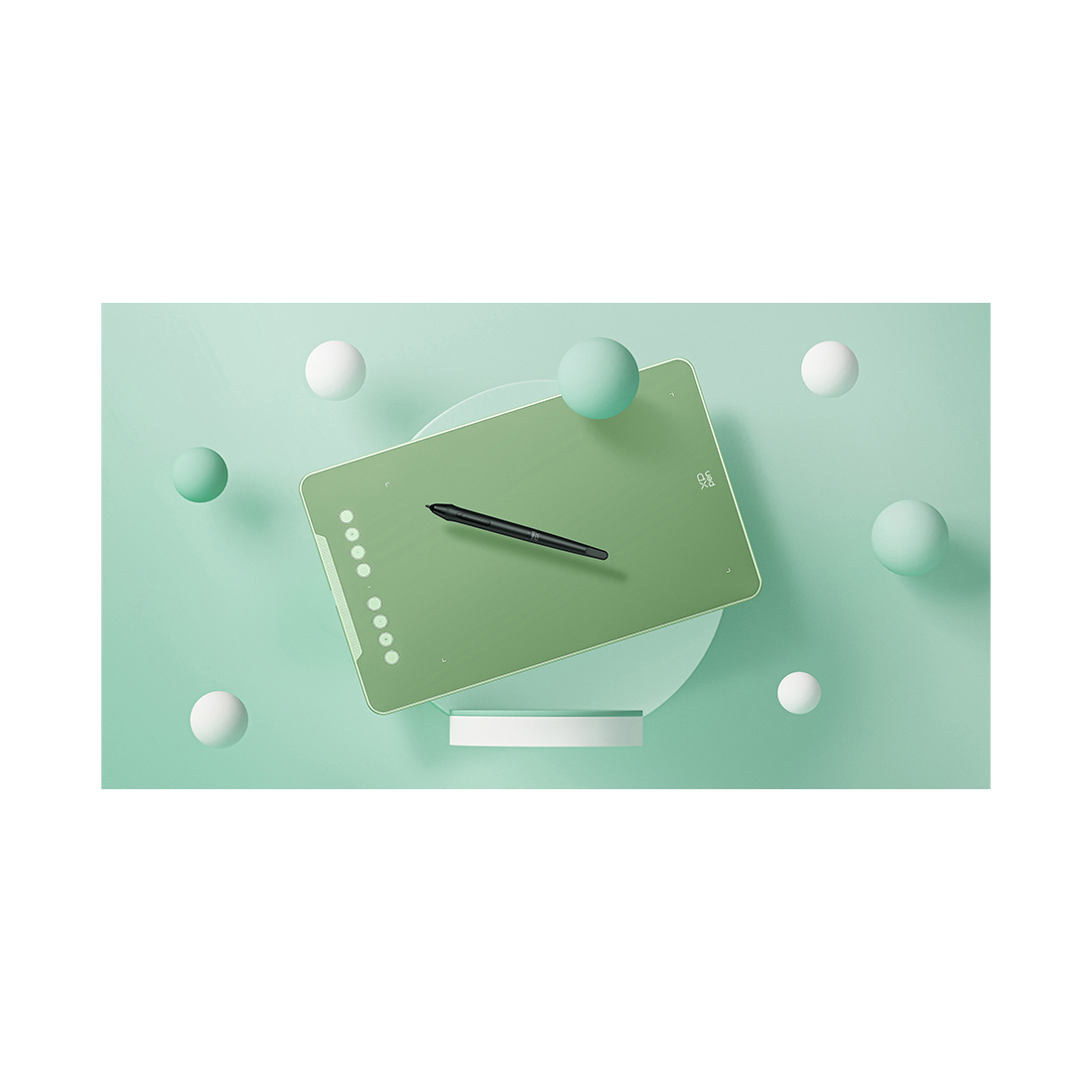 Графический планшет XP-Pen Deco 01 (V3) green – купить недорого с доставкой по Алматы и Казахстану