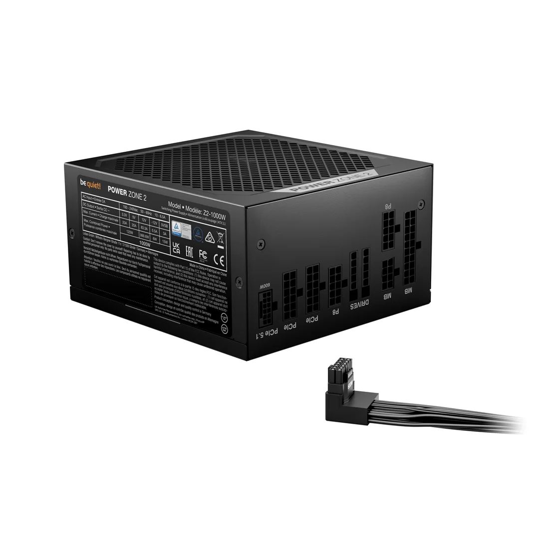Блок питания Bequiet! POWER ZONE 2 1000W BP008EU – купить недорого с доставкой по Алматы и Казахстану фото 2