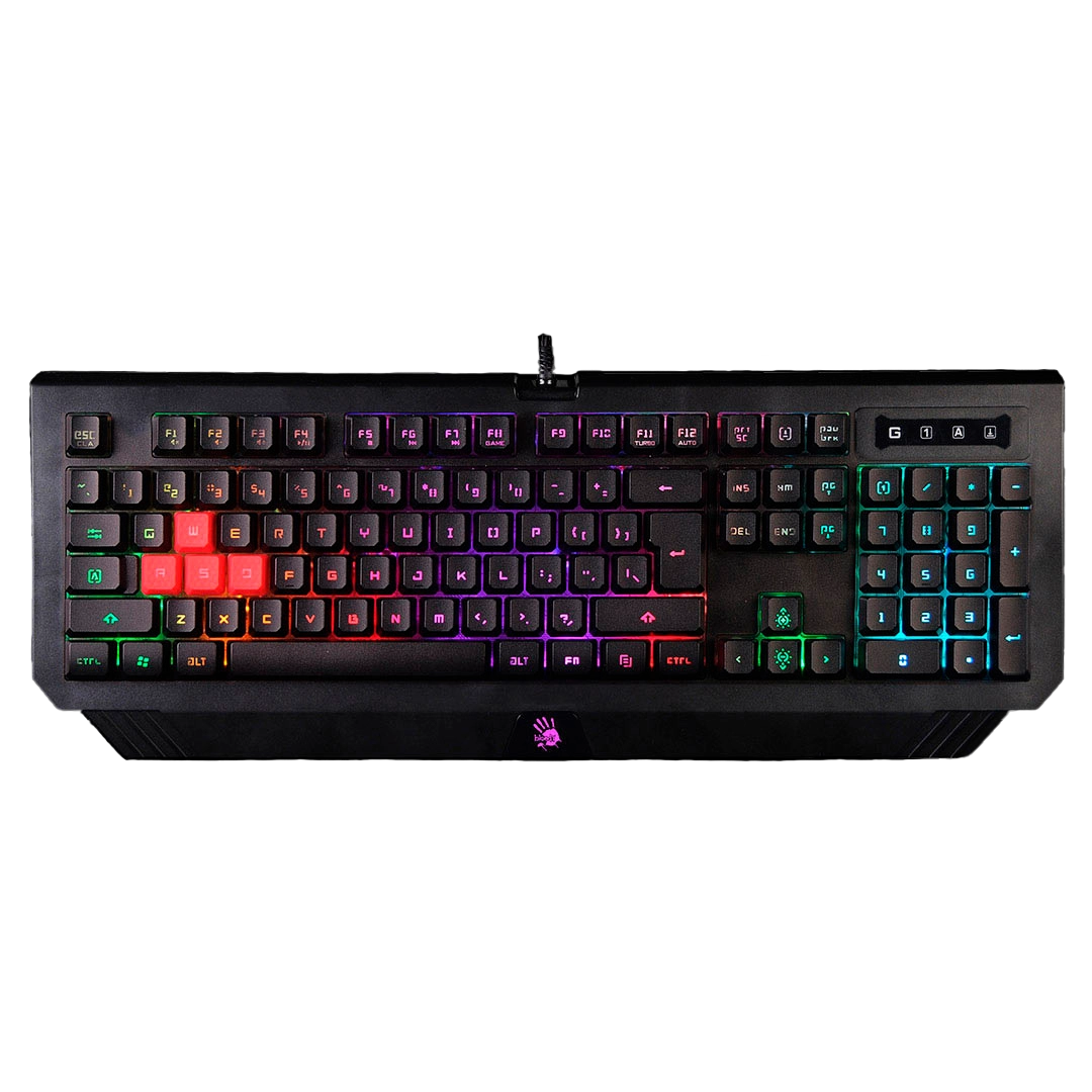 Клавиатура игровая мембранная проводная A4Tech Bloody B120N