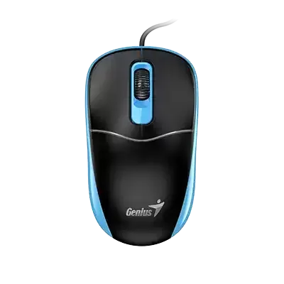 Беспроводная мышь Genius NX-7123 BLK+Blue 2.4Ghz/1200dpi/Copilot/31030043401 — купить в Казахстане | neom.kz