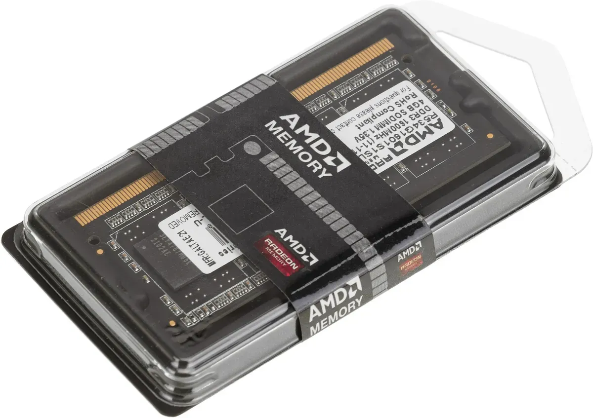 Оперативная память для ноутбука 4Gb DDR3 1600MHz AMD Radeon R5 Entertainment Series R534G1601S1S-U – купить недорого с доставкой по Алматы и Казахстану