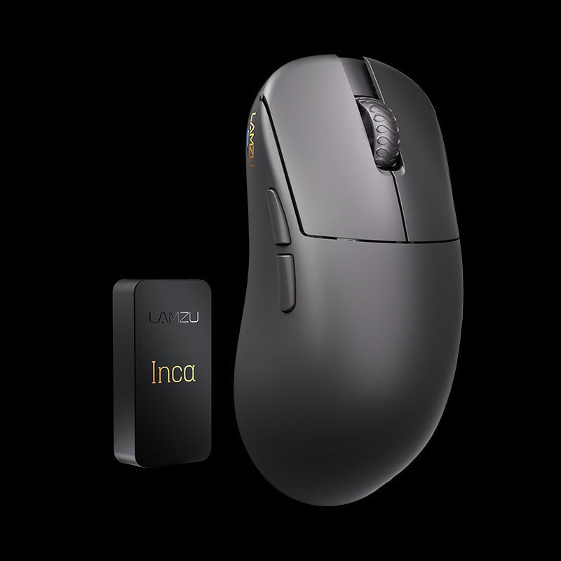 Мышь игровая беспроводная Lamzu Inca PAW3950, 30000 dpi, 8000 Гц, чёрная (6975637430039) – купить недорого с доставкой по Алматы и Казахстану