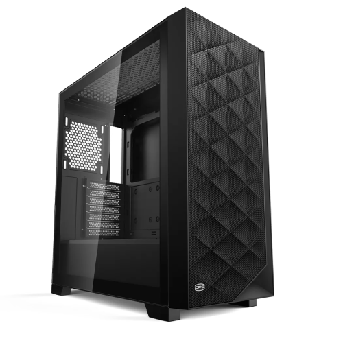 Корпус PCCooler C3D510 BK EATX/ATX/mATX/ITX USB3.0, 2xUSB2.0 Black – купить недорого с доставкой по Алматы и Казахстану