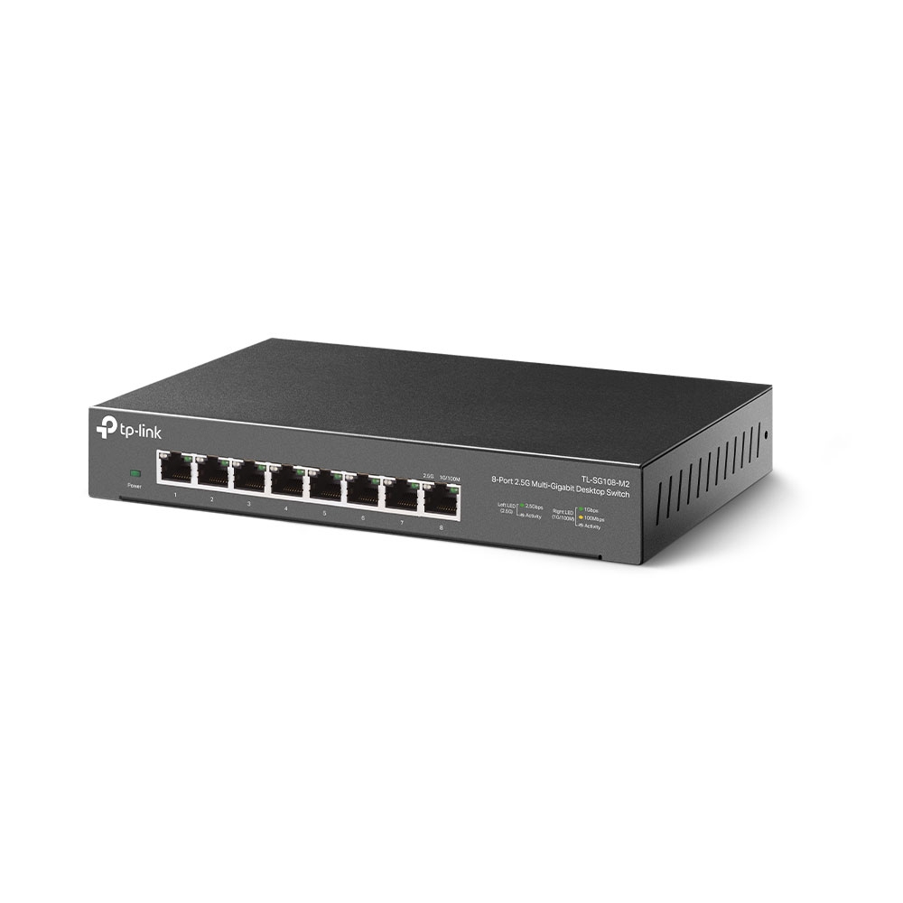 Коммутатор TP-Link TL-SG108-M2, 2.5 Гбит/с