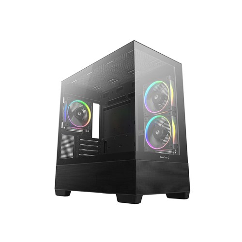 Корпус Deepcool CG380 3F, черный, без БП