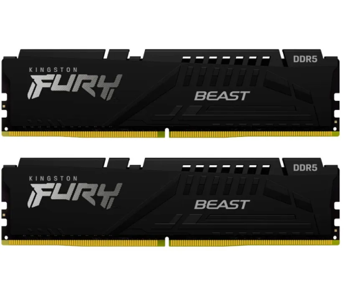 Модуль памяти Kingston Fury Beast KF556C40BBK2-16 DDR5 DIMM 16Gb (2x8) 5600 MHz CL40 — оперативная память RAM