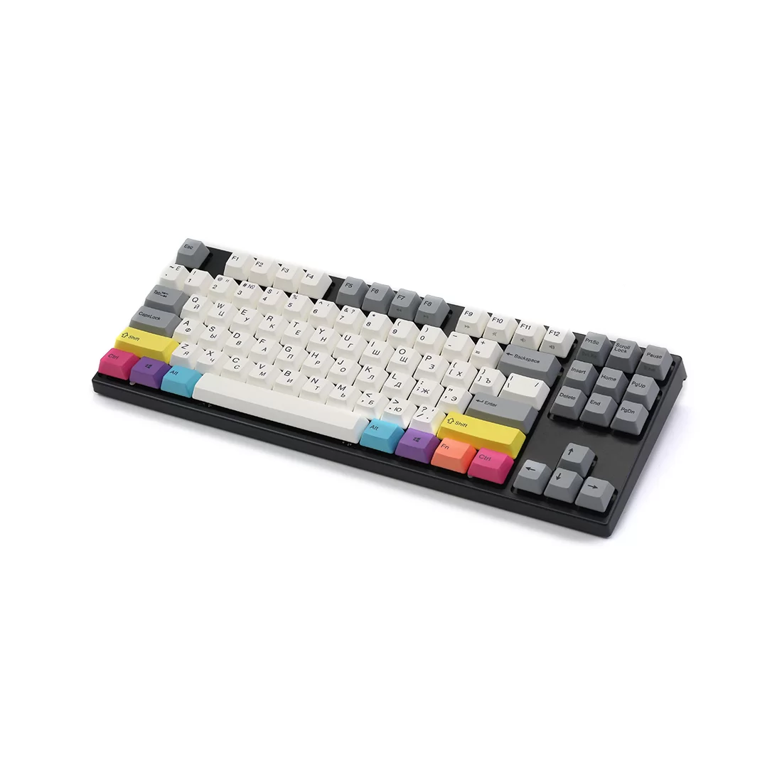 Клавиатура игровая механическая Varmilo CMYK VPT87 Cherry Mx, коричневая – купить недорого с доставкой по Алматы и Казахстану фото 2