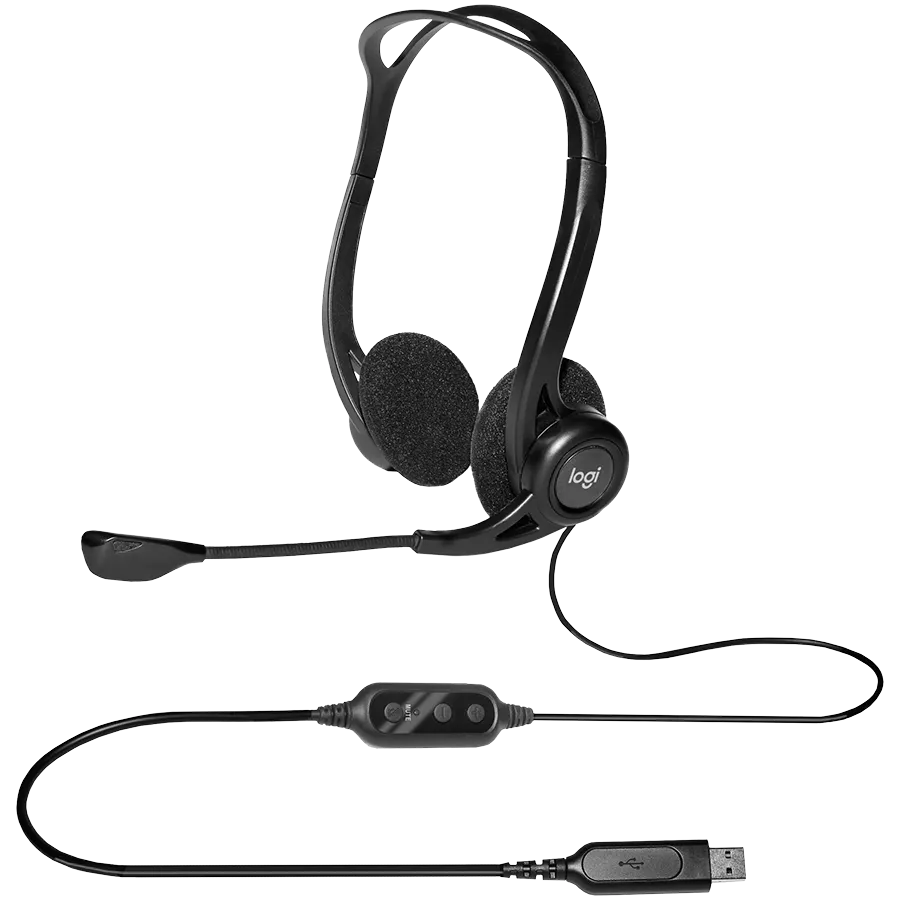 Гарнитура Logitech 960, Black – купить недорого с доставкой по Алматы и Казахстану фото 4