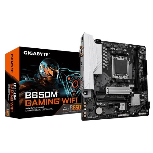 Материнская плата Gigabyte B650M GAMING WIFI AM5 B650 DDR5 Micro ATX