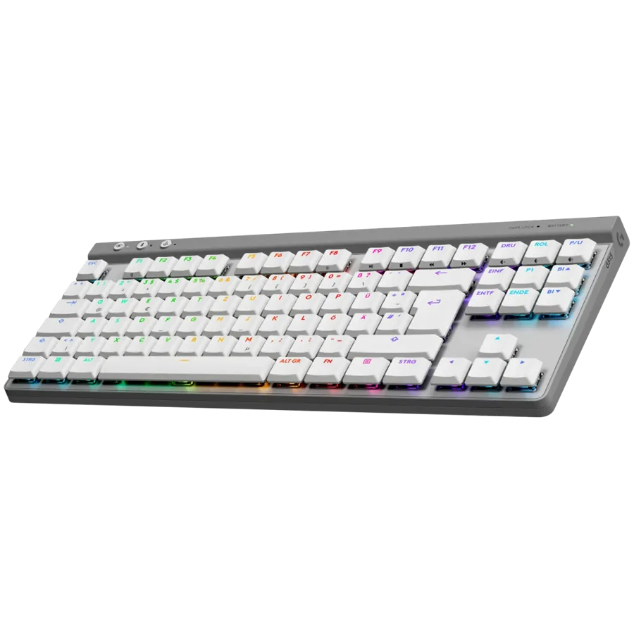 Клавиатура беспроводная Logitech G515 Lightspeed TKL, белая – купить недорого с доставкой по Алматы и Казахстану фото 4