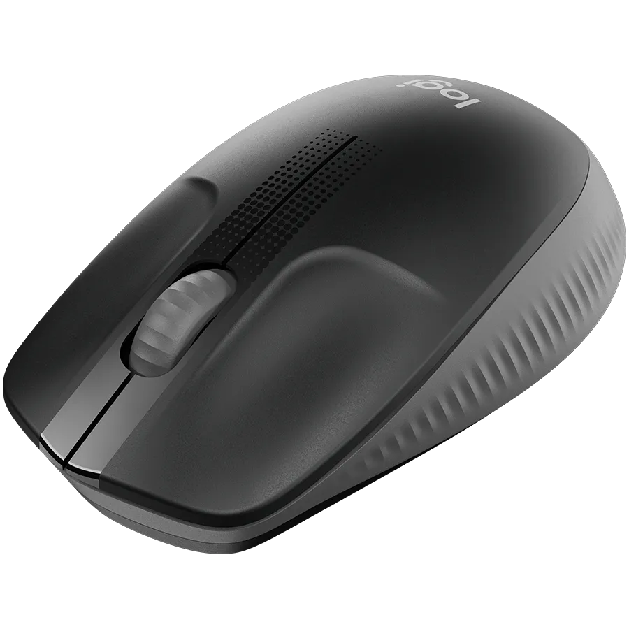 Мышь беспроводная Logitech M190, 3 кнопки, 1000 dpi, серая – купить недорого с доставкой по Алматы и Казахстану