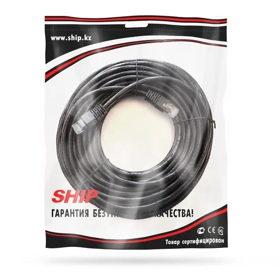 Патч Корд SHIP Cat.6 UTP LSZH RJ-45 20 м S6025BK2000-P – купить недорого с доставкой по Алматы и Казахстану фото 2