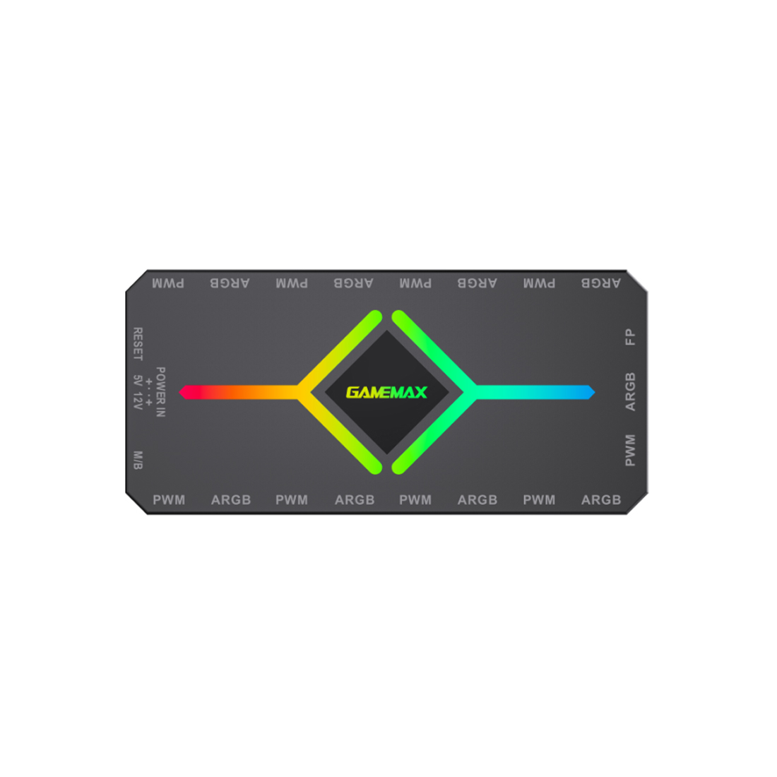 Контроллер подсветки Gamemax V4.0 ARGB+PWM HUB BK (12В) – купить недорого с доставкой по Алматы и Казахстану
