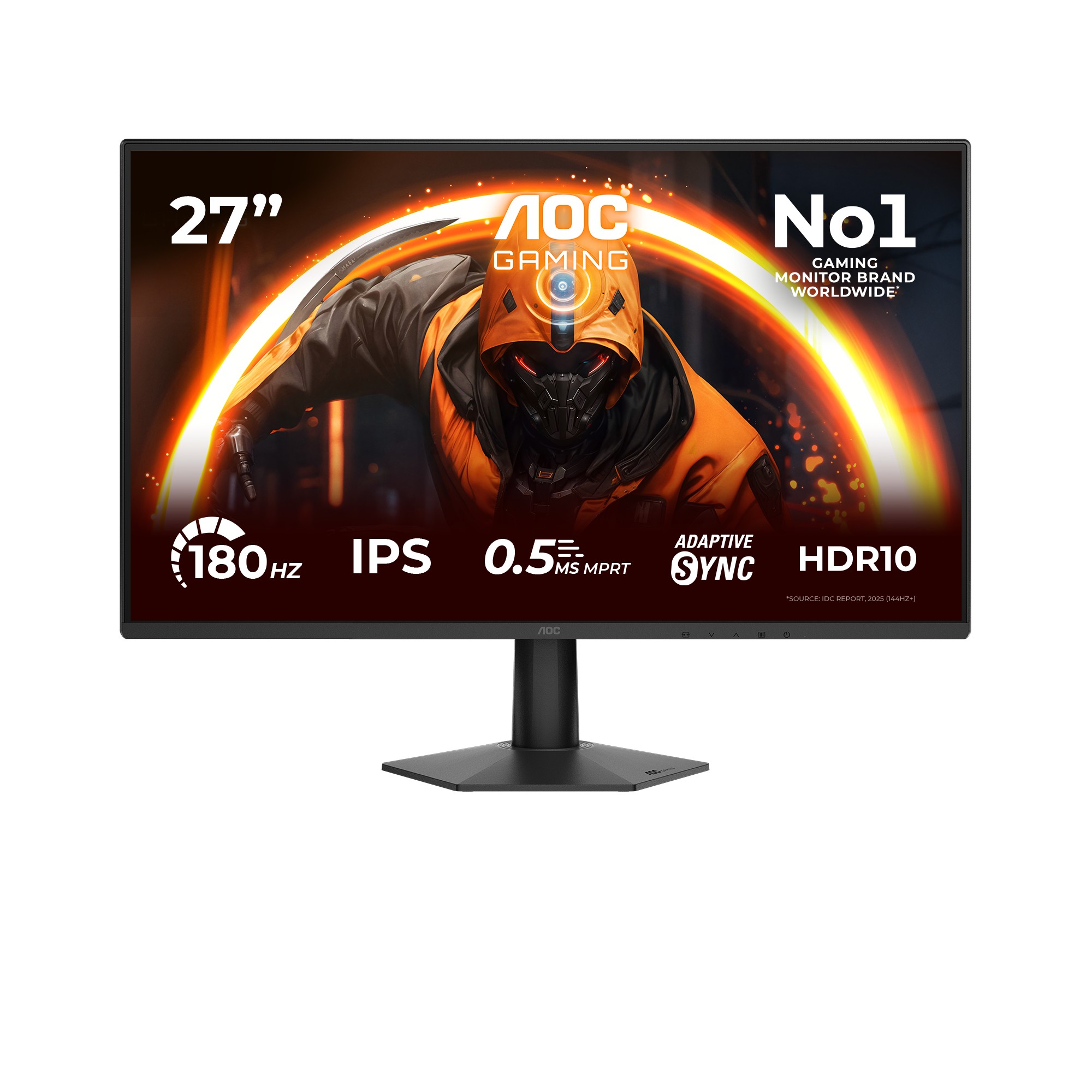 Монитор AOC 27G50F 27" FHD IPS 180Hz (27G50F/01) – купить недорого с доставкой по Алматы и Казахстану