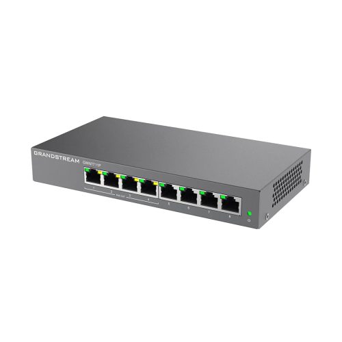 Коммутатор Grandstream GWN7711, 8 портов 1 Гбит/с, 1×SFP, управляемый L2 — купить в Казахстане | neom.kz
