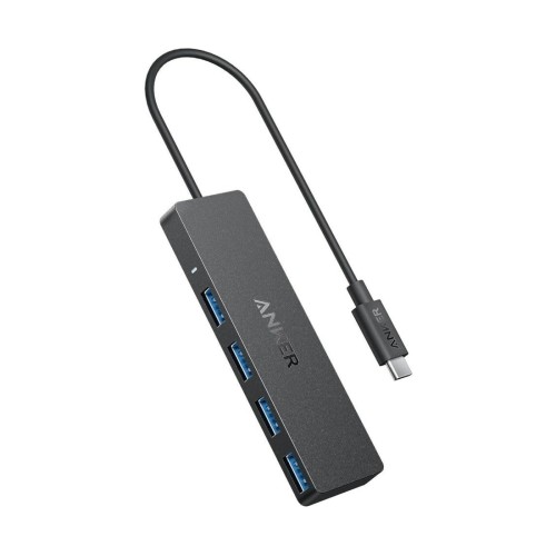 USB-хаб Anker A8309 4-в-1, подключение USB-C, 4 порта USB 3.0 — купить в Казахстане | neom.kz