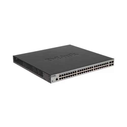 Коммутатор D-Link DGS-1210-52MP/ME/B2A, 48 портов 1 Гбит/с, 4×SFP, PoE, управляемый L2 — купить в Казахстане | neom.kz