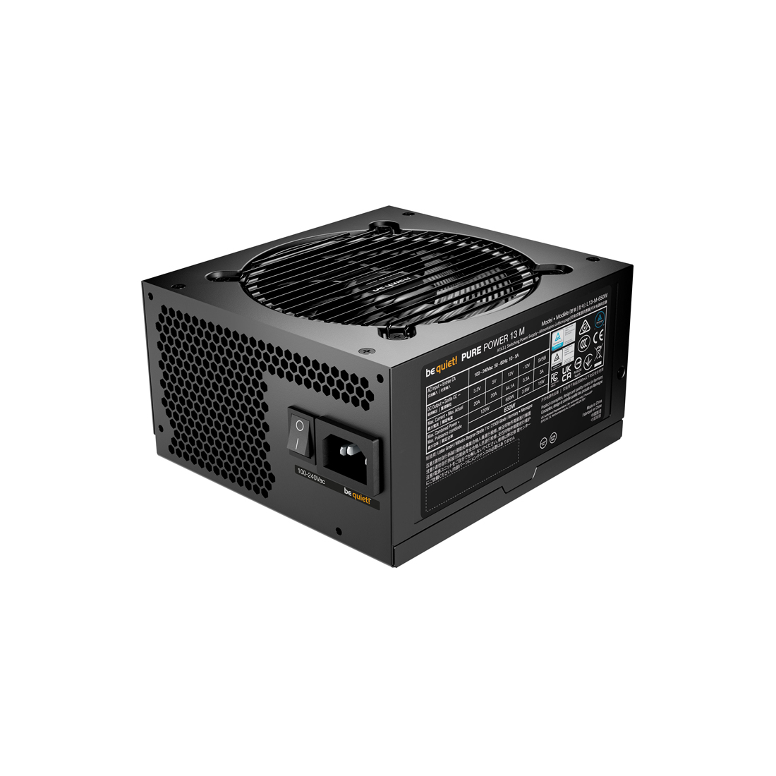 Блок питания be quiet! Pure Power 13M 550W 80 PLUS Gold (BP024EU) – купить недорого с доставкой по Алматы и Казахстану