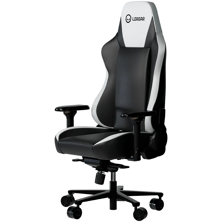 Игровое компьютерное кресло LORGAR Base 311, экокожа, белое (LRG-CHR311BW) – купить недорого с доставкой по Алматы и Казахстану фото 3