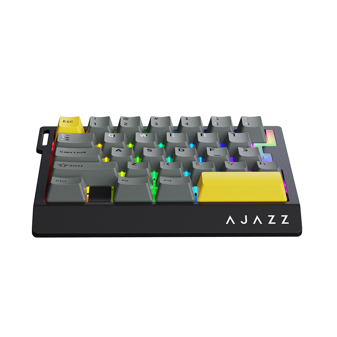 Клавиатура игровая механическая проводная AJAZZ AK029 Arctic Isle, серая – купить недорого с доставкой по Алматы и Казахстану