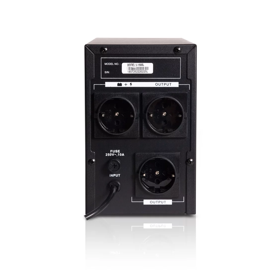 Источник бесперебойного питания SVC V-1500-L, 900 Вт, линейно-интерактивный, AVR, 2 розетки – купить недорого с доставкой по Алматы и Казахстану фото 3