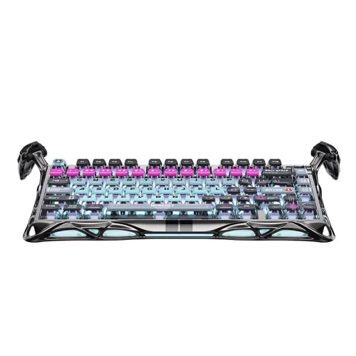 Клавиатура игровая механическая проводная GravaStar Mercury V75 Pro Cyberpunk, 79 клавиш, серая — купить в Казахстане | neom.kz