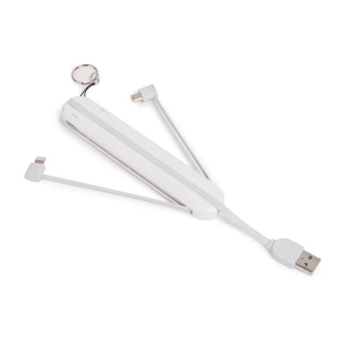 Интерфейсный кабель LDNIO 3 in 1 cable LC130 45cm Брелок Белый — купить в Казахстане | neom.kz