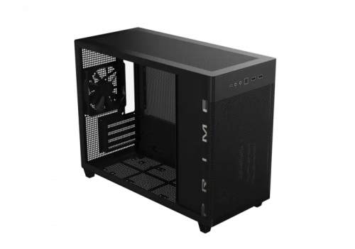 Корпус ASUS Prime AP201 Tempered Glass, поддержка 360 mm Радиаторов, VGA до 338мм, micro-ATX, черный – купить недорого с доставкой по Алматы и Казахстану