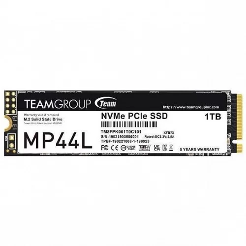 SSD накопитель 1 TB Team Group MP44L, M.2, PCIe 4.0