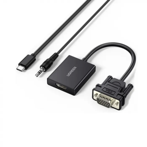 Переходник VGA - HDMI Ugreen CM513 — купить в Казахстане | neom.kz