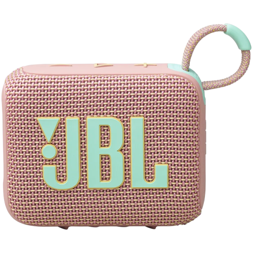 Портативная колонка JBL GO 4, Bluetooth, розовая (JBLGO4PINK) — купить в Казахстане | neom.kz