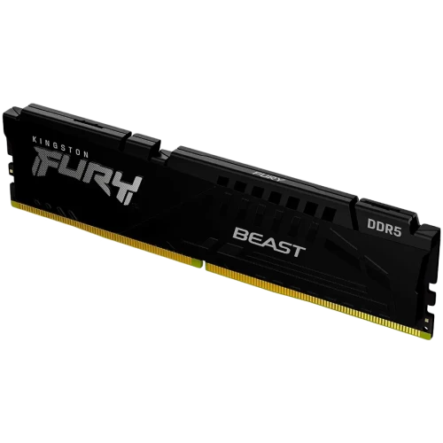 Модуль памяти Kingston Fury Beast Black XMP KF556C40BB-16 DDR5 DIMM 16Gb 5600 MHz CL40 — оперативная память RAM