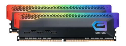 Оперативная память 16GB Kit (8GBx2) GEIL DDR4 3200MHz ORION RGB GOSG416GB3200C16BDC Titanium Grey – купить недорого с доставкой по Алматы и Казахстану