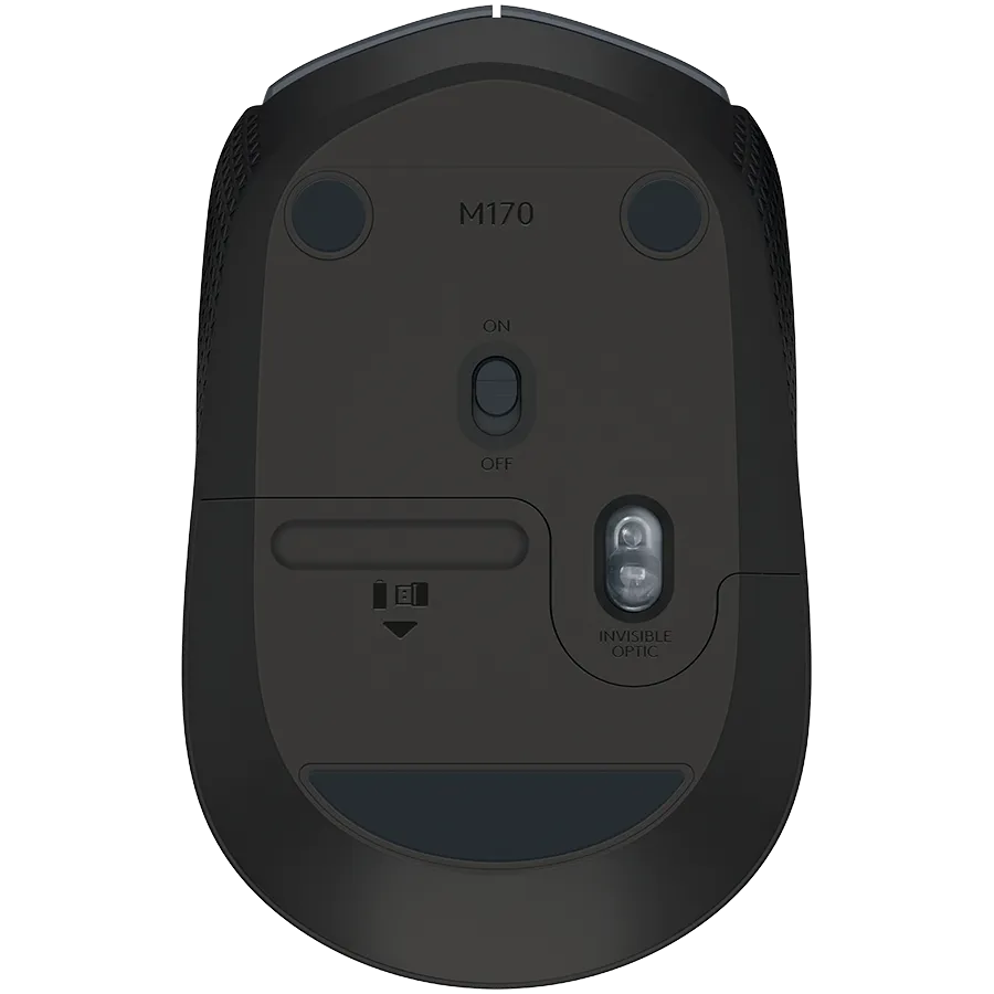 Мышь беспроводная Logitech M170, 3 кнопки, серая – купить недорого с доставкой по Алматы и Казахстану фото 5