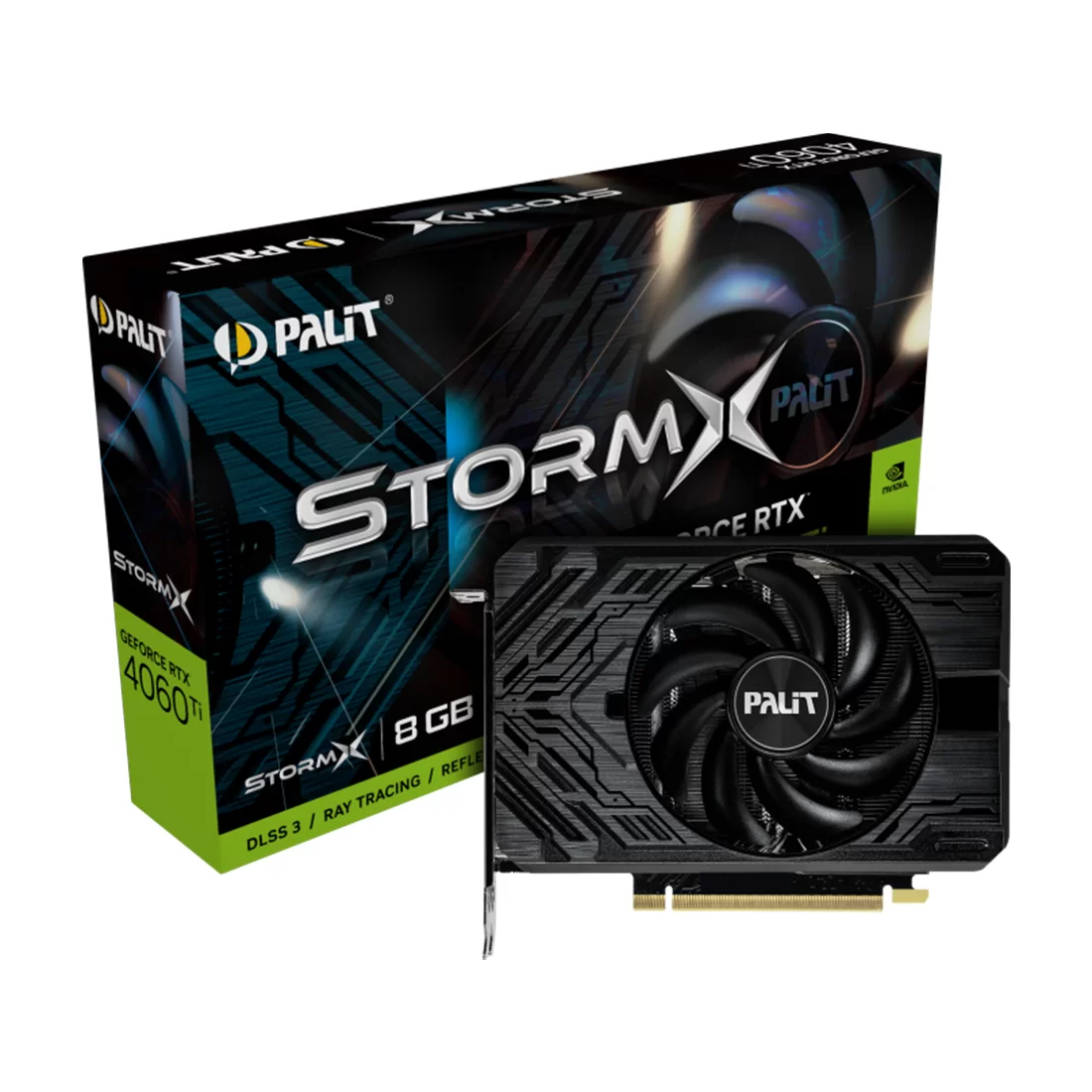 Видеокарта Palit RTX 4060 Ti StormX, 8 ГБ, GDDR6 фото 3