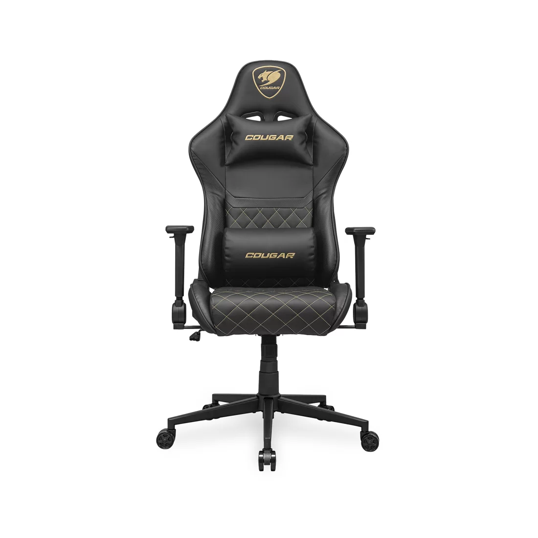 Игровое компьютерное кресло Cougar ARMOR One V2, золотистое (CGR-AO2-GLB) – купить недорого с доставкой по Алматы и Казахстану фото 2