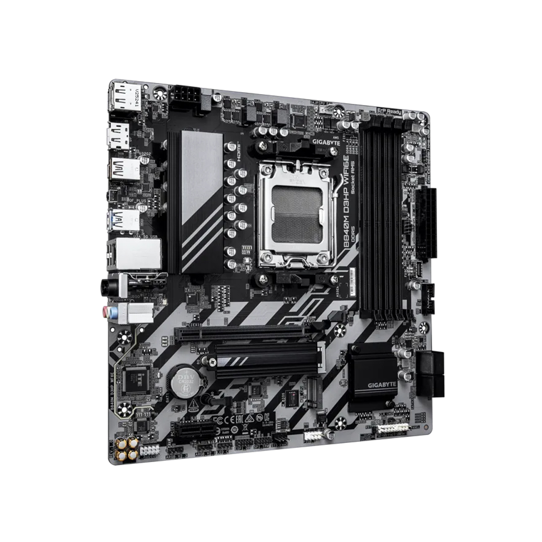 Материнская плата Gigabyte B840M D3HP WIFI6E AM5 B840 DDR5 Micro ATX фото 3