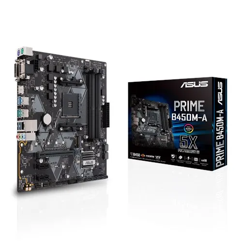 Материнская плата ASUS PRIME B550M-A AM4 B550 DDR4 Micro ATX