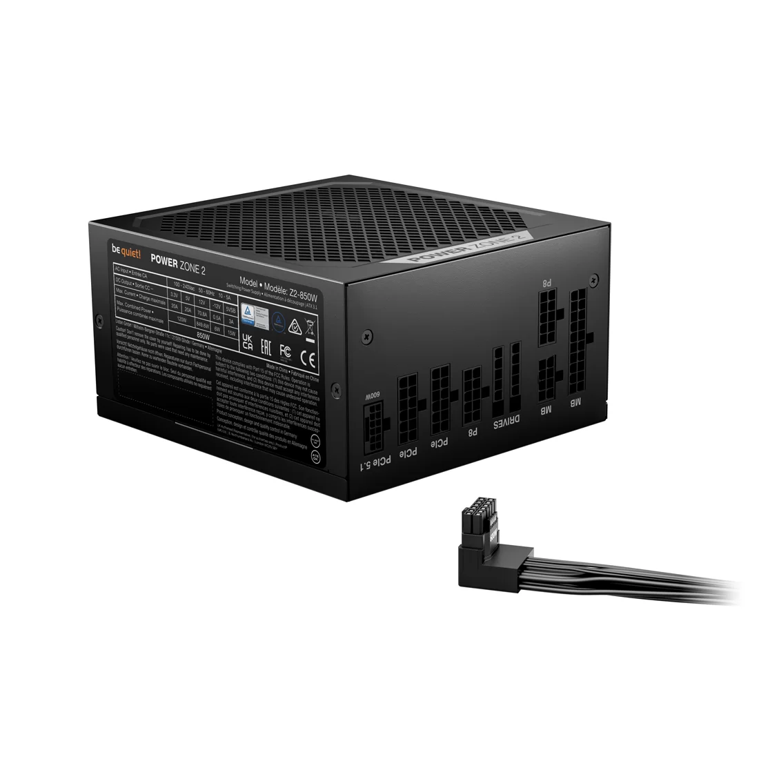 Блок питания Bequiet! POWER ZONE 2 850W BP007EU – купить недорого с доставкой по Алматы и Казахстану фото 2