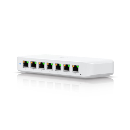 Коммутатор Ubiquiti USW-Ultra-60W, 8 портов 1 Гбит/с, PoE+, управляемый L3 — купить в Казахстане | neom.kz