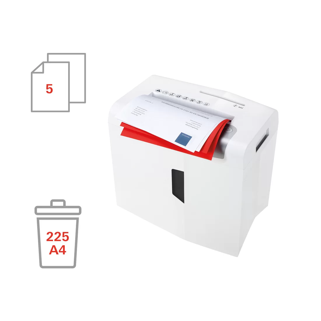 Шредер HSM Shredstar X5 (4,5x 30mm) (1043121) – купить недорого с доставкой по Алматы и Казахстану