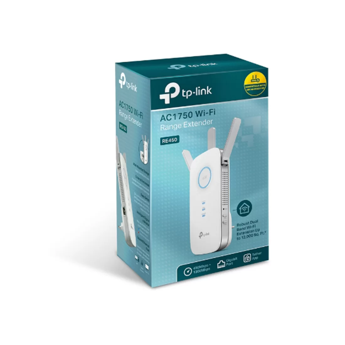 Усилитель Wi-Fi TP-Link RE450, Wi-Fi 5 AC1750, 2.4/5 ГГц – купить недорого с доставкой по Алматы и Казахстану
