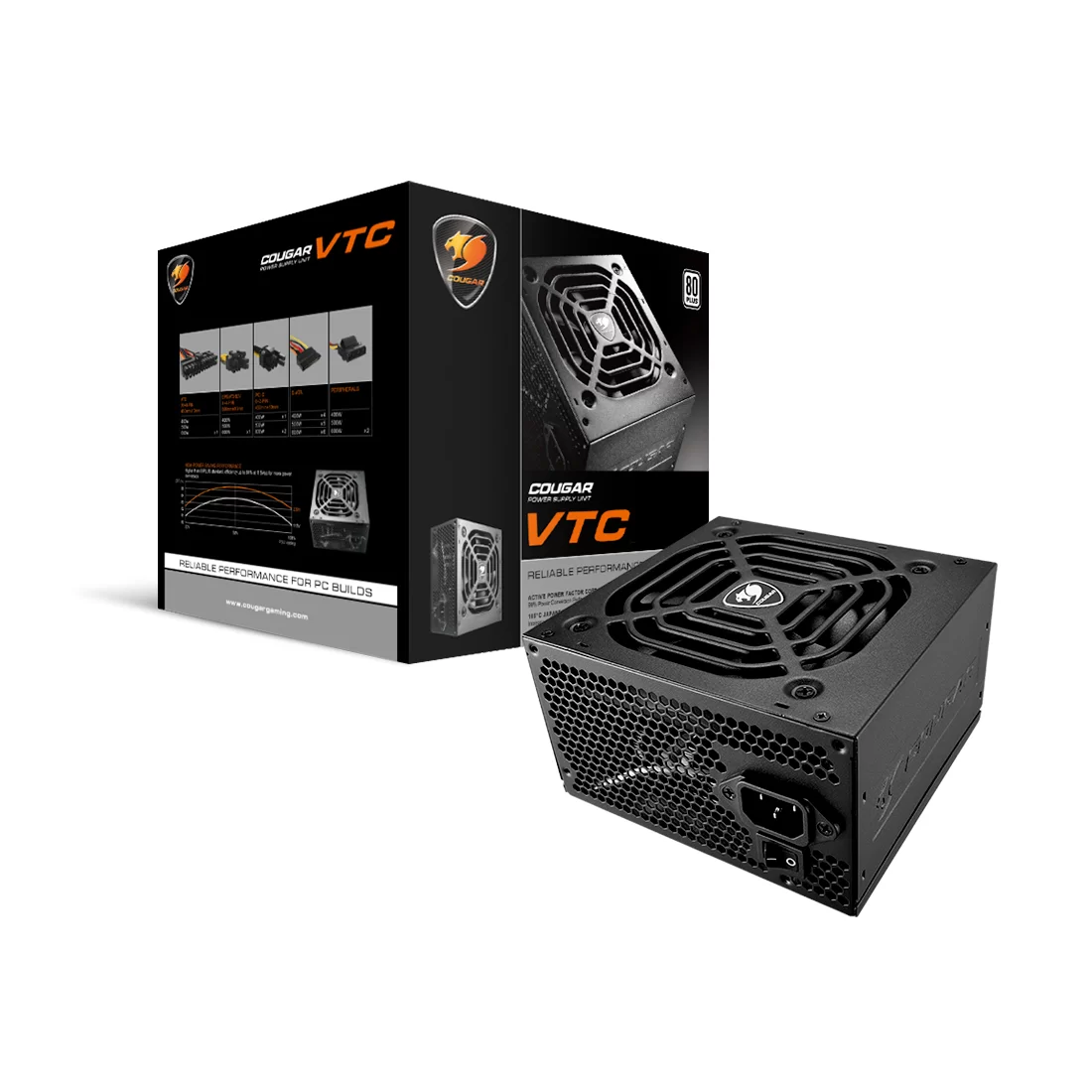 Блок питания Cougar VTC 600 – купить недорого с доставкой по Алматы и Казахстану